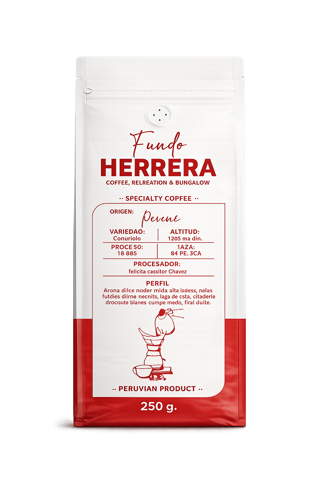Café Herrera Tostado en Grano | 1600 msnm